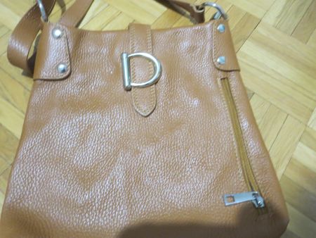 Damen Leder Hand-Tasche mit Bändel