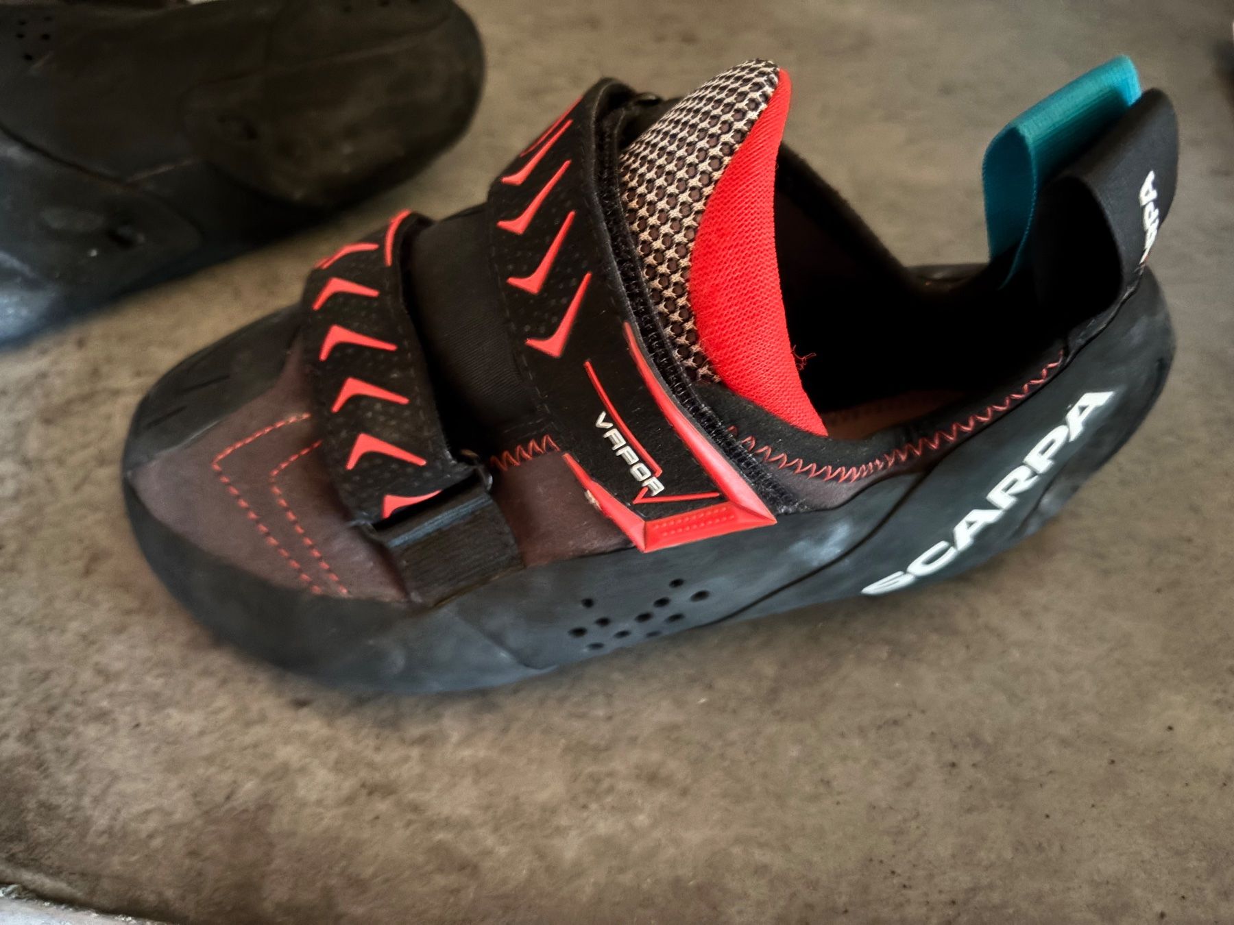 Scarpa Scarpe da uomo: Scarpa Kletterschuhe Vapor V – Nuovo (secondo la descrizione) da Meiringen venduto da deb_j5lm 3