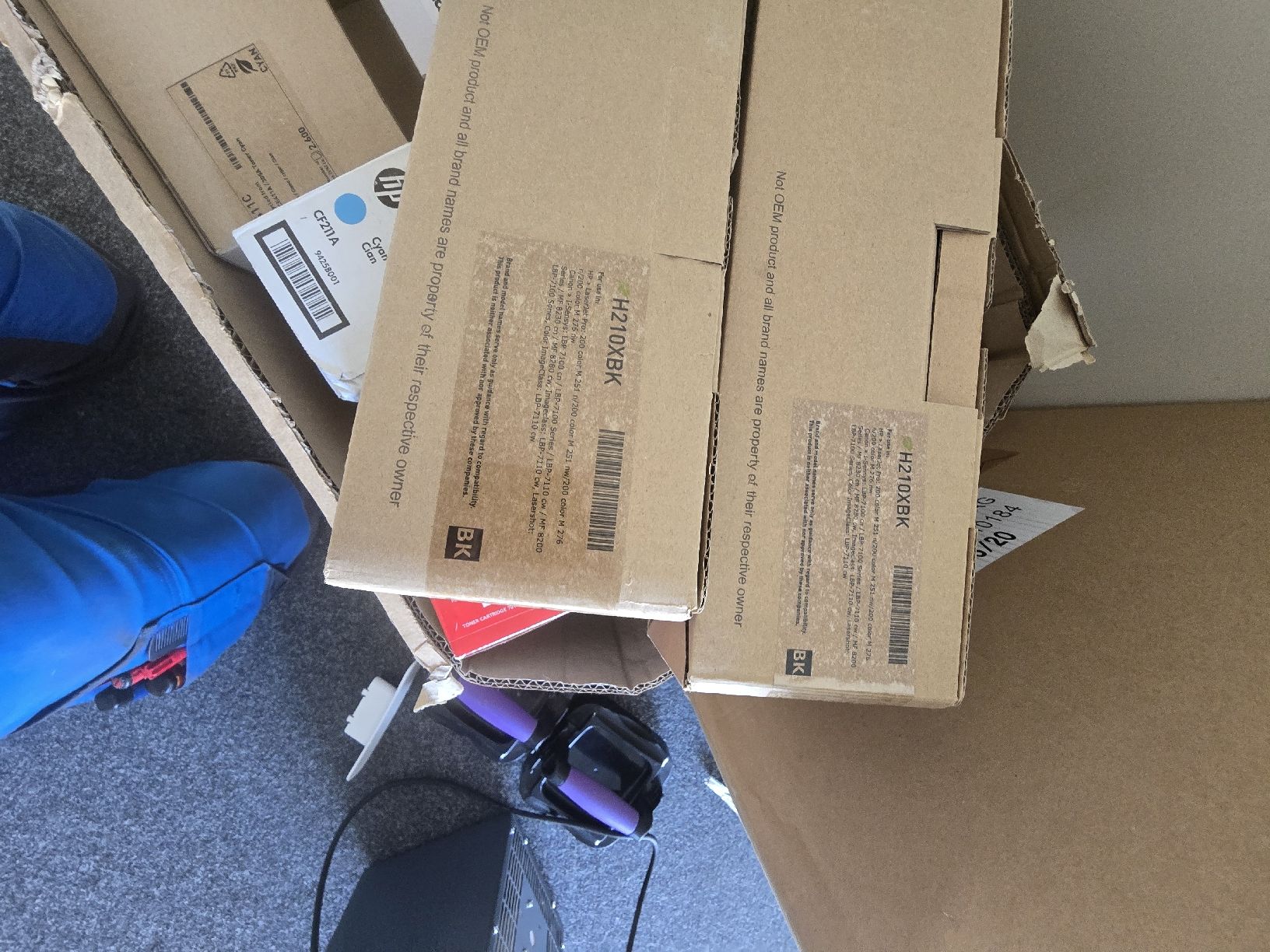 Druckerpatronen & Toner: 12 Farb Toner Neu teils Originale – Neu (gemäss Beschreibung) aus Niederbipp von Em.Ai 2