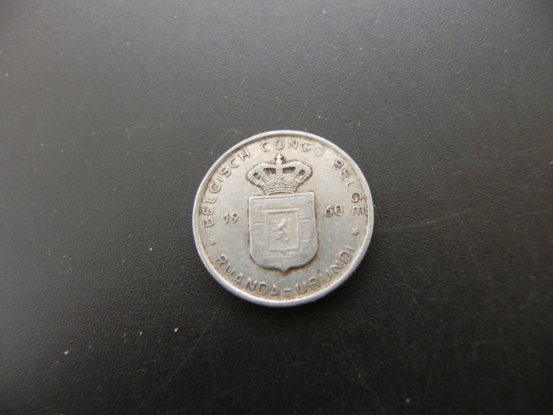 Toutes les monnaies: Belgisch Congo 1 Franc 1960 – D'occasion à Biel/Bienne par Gogolozi