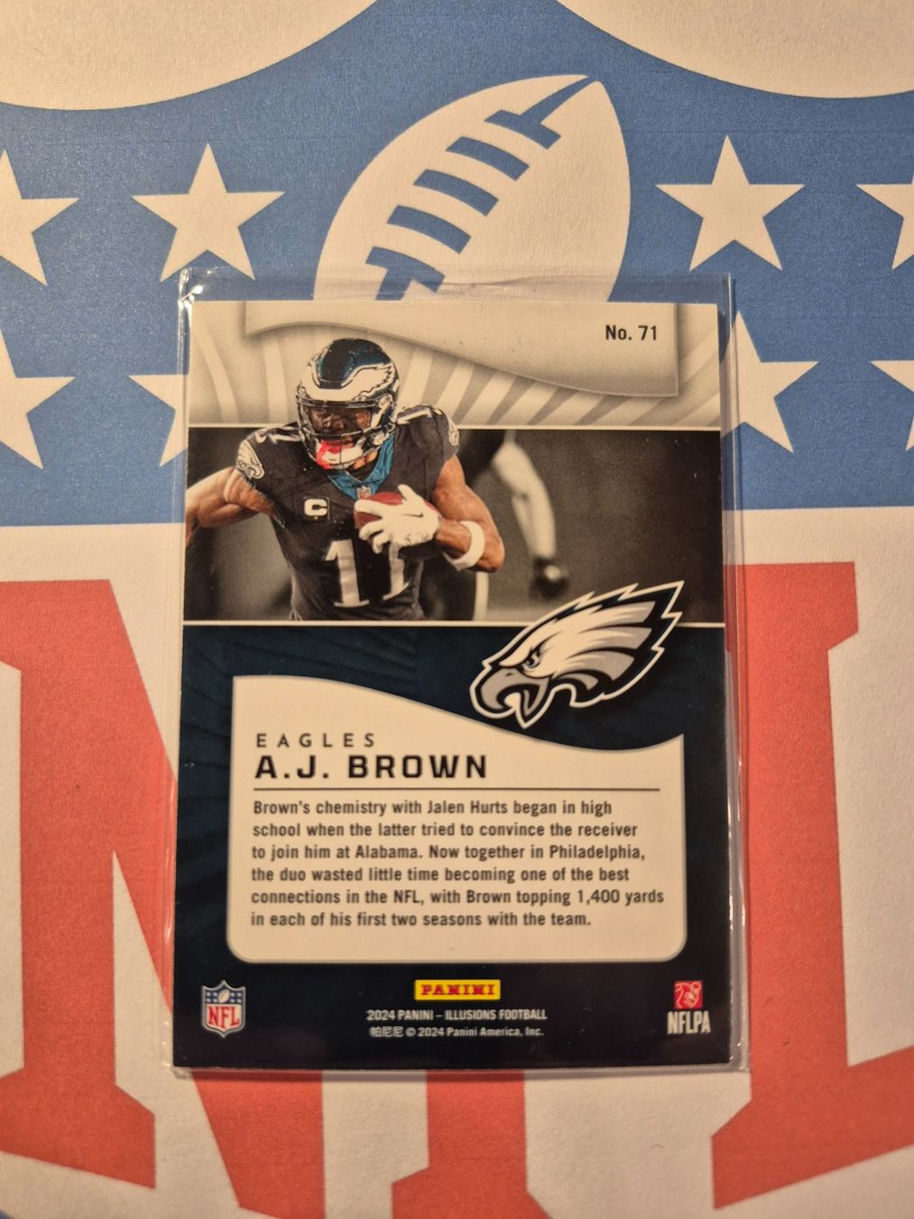 Panini Sammelbilder & Trading cards: NFL A.J. Brown Philadelphia Eagles – Gebraucht aus Treiten von Sauber73 1