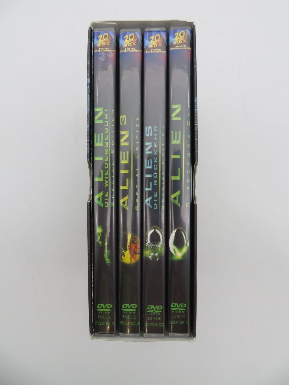 Alle DVDs: Alien Quadrilogy – Gebraucht aus Reinach BL von WBZ-Flohmarkt