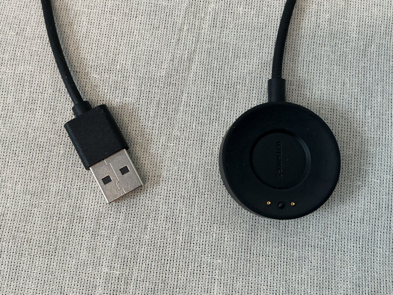Accessori per Smartwatch: WITHINGS ScanWatch Ladekabel schwarz – Nuovo (secondo la descrizione) da Richterswil venduto da Restwert_Richterswil 2