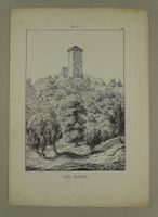 LES CLEES, VAUD, WAADT, FEDERLITHOGRAPHIE 1840