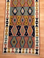 Kelim, Orient-Teppich, Vintage, geometrisch, 98x180 cm