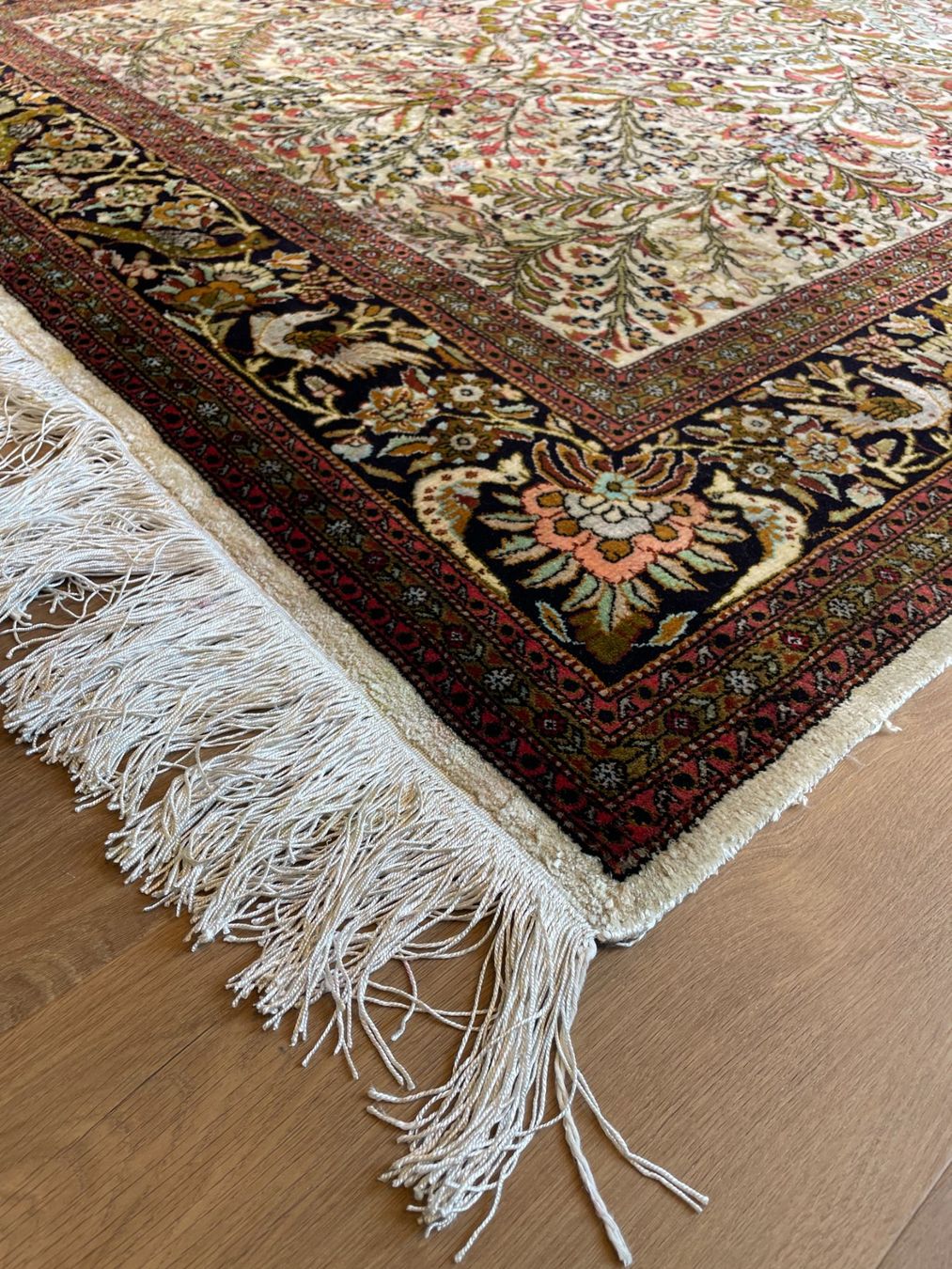 Tappeti: Ghom Teppich aus Seide, 138 x 210 cm – Usato da Luzern venduto da stilwerkstatt 2