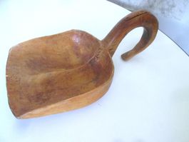 Antik Mehlschafel aus Holz