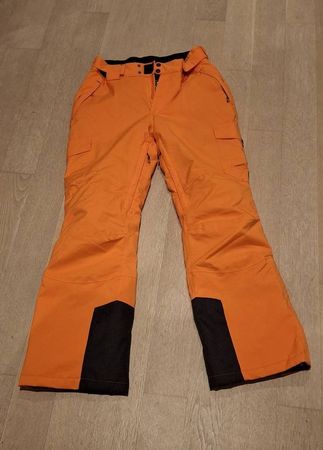 Killtec Skihose Gr. S, Neonorange, kaum getragen