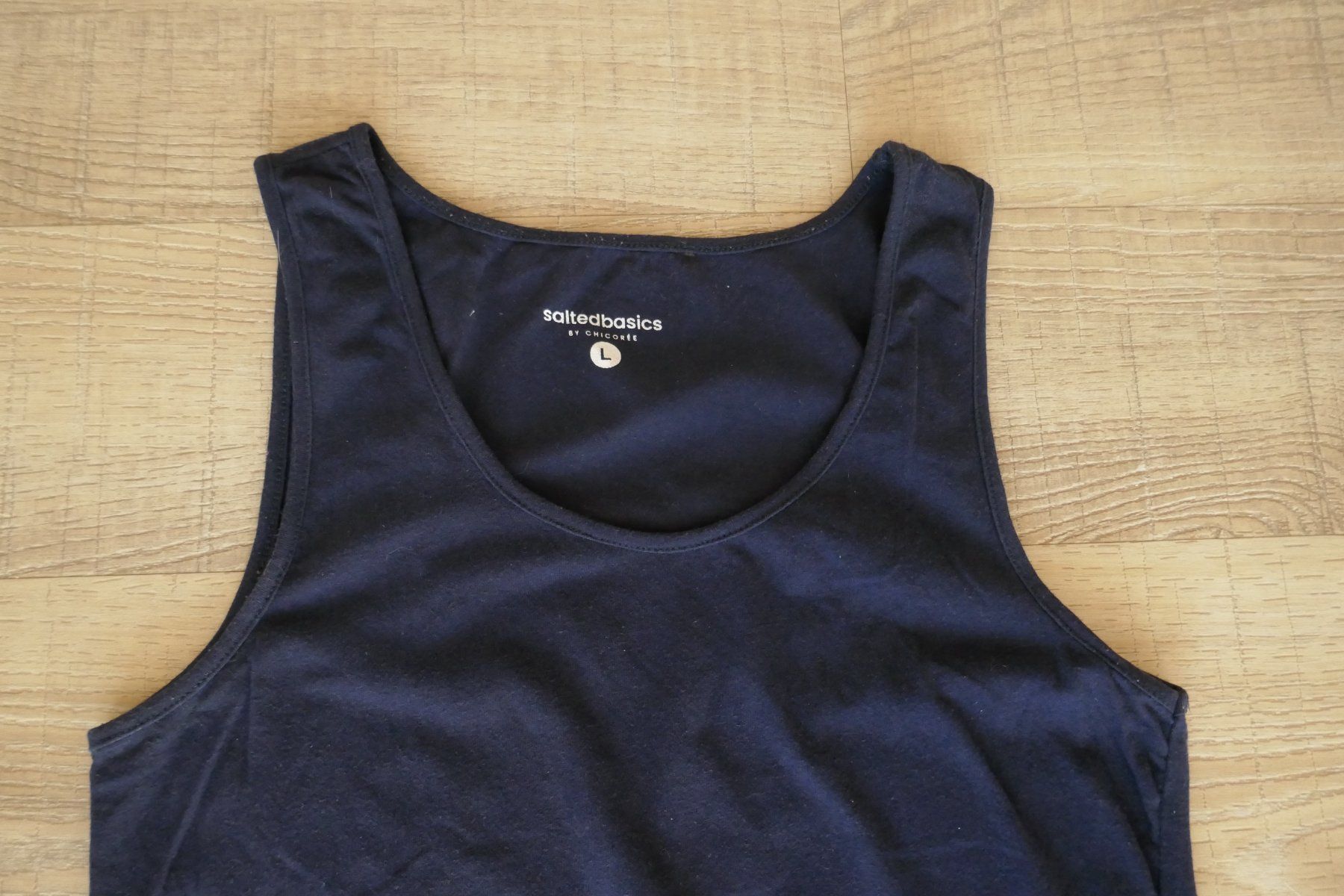 Top: Top / Longtop von Chicorée, Gr. L, Baumwolle – Usato da Port venduto da uzuku 3