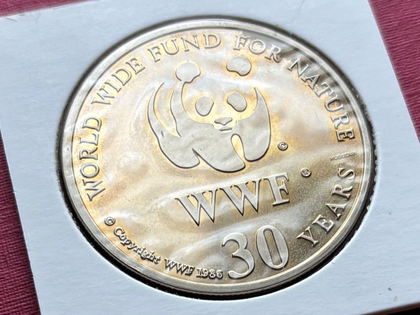 Medaglie: Panter - Panthera Onca - 30 Jahre WWF – Nuovo (secondo la descrizione) da Speicher venduto da CH-Schatzkammer 1