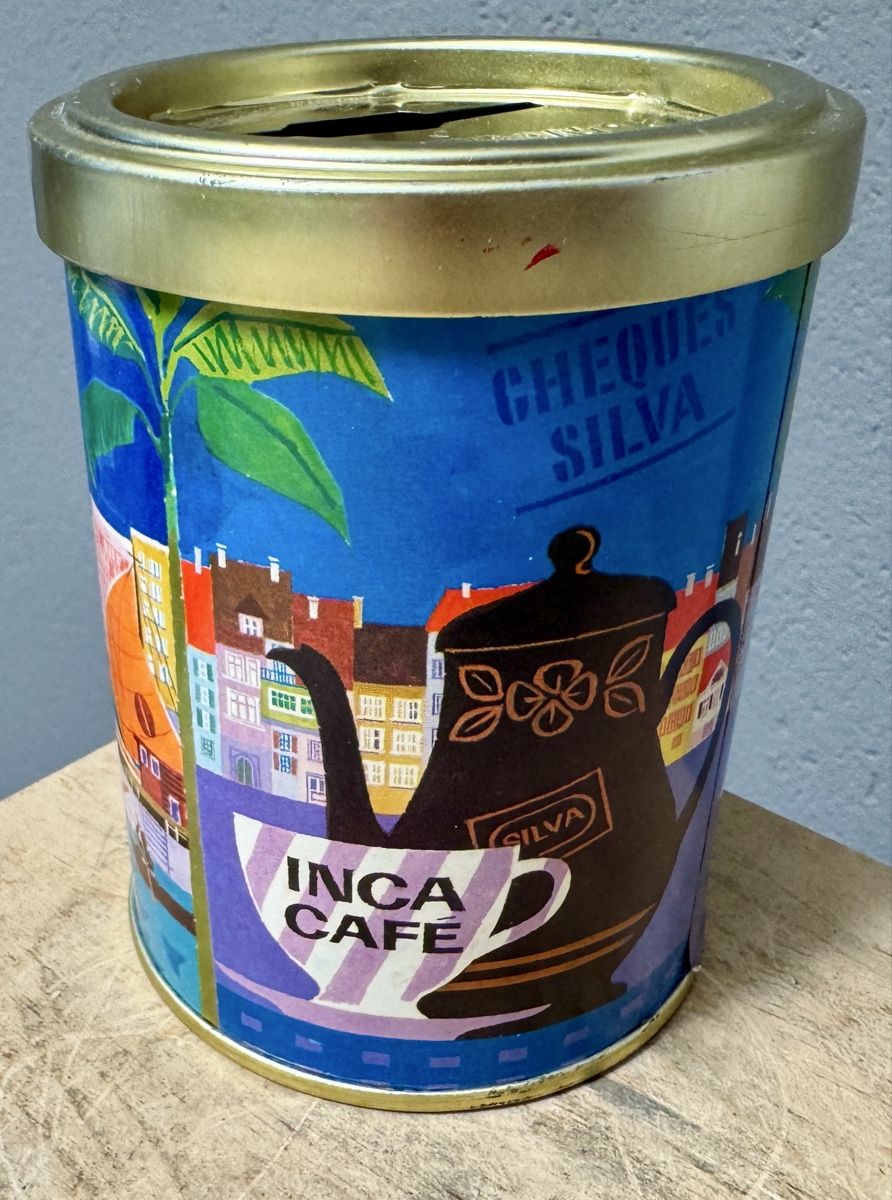Barattoli: Alte Blechdose Thomi + Franck Basel - INCA CAFÉ – Usato da Rothrist venduto da Luckywinner