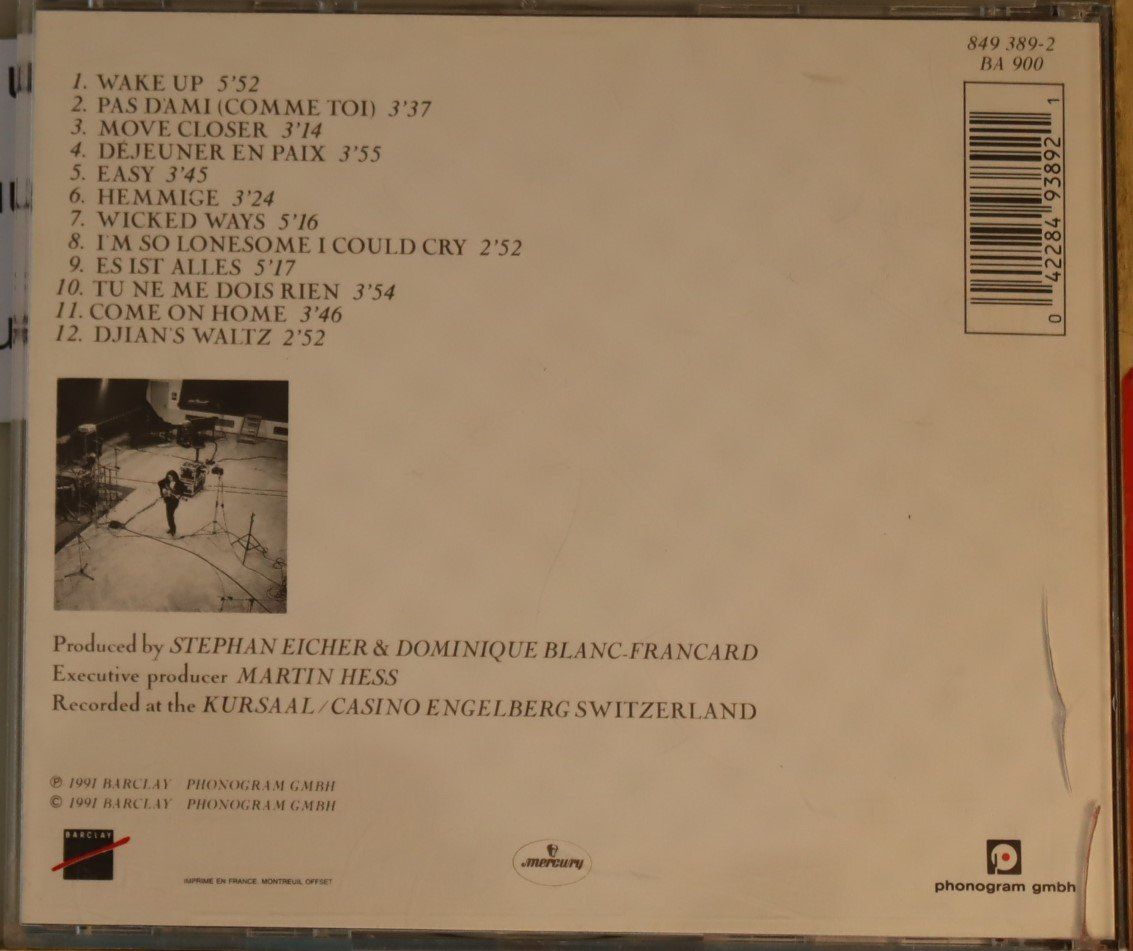 CD: Stephan Eicher – Engelberg – Usato da Luzern venduto da CONTENTI 2