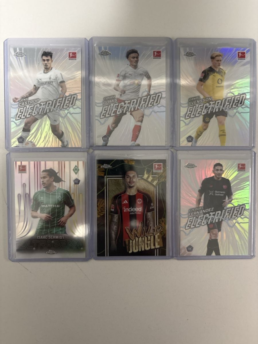 Topps Sammelbilder & Trading cards: Topps Chrome Bundesliga Sammlung  – Neu (gemäss Beschreibung) aus Oberbuchsiten von Bananefrappe93