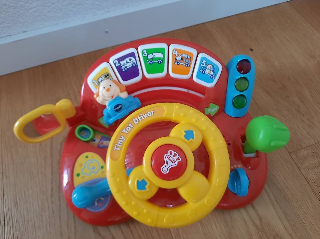 Vtech Giocattoli: VTec Tiny Tot Driver - British English – Usato da Belp venduto da lol_7fcm 1