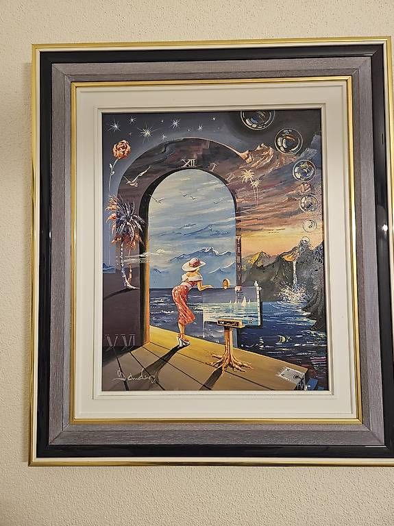 Dipinti: Originalgemälde von Günter R.Sander – Usato da Ottenbach venduto da RaRo