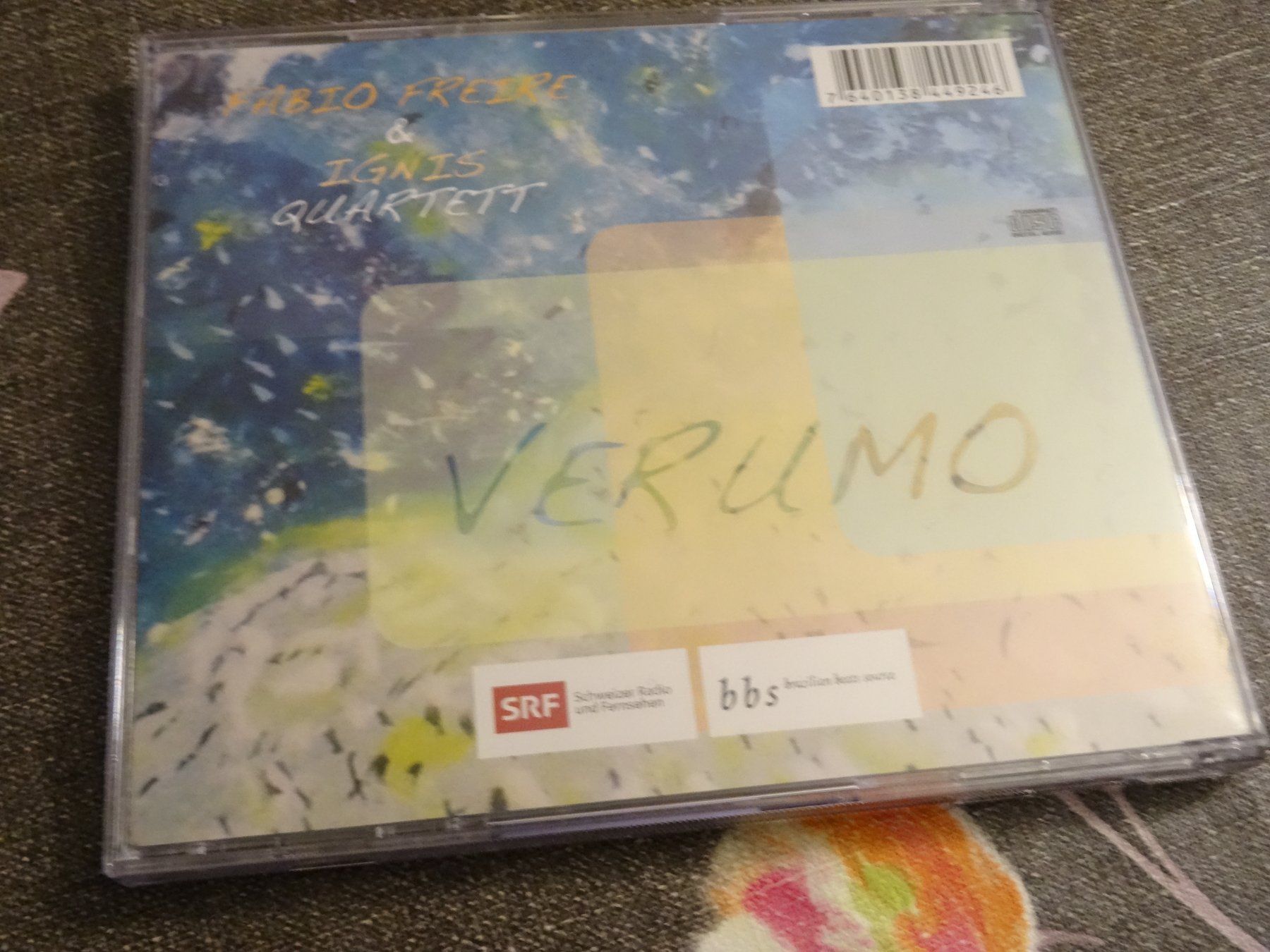 CD: Fabio Freire & Ignis Quartett - Verumo CD – Usato da Olten venduto da Disc-Ausverkauf 1
