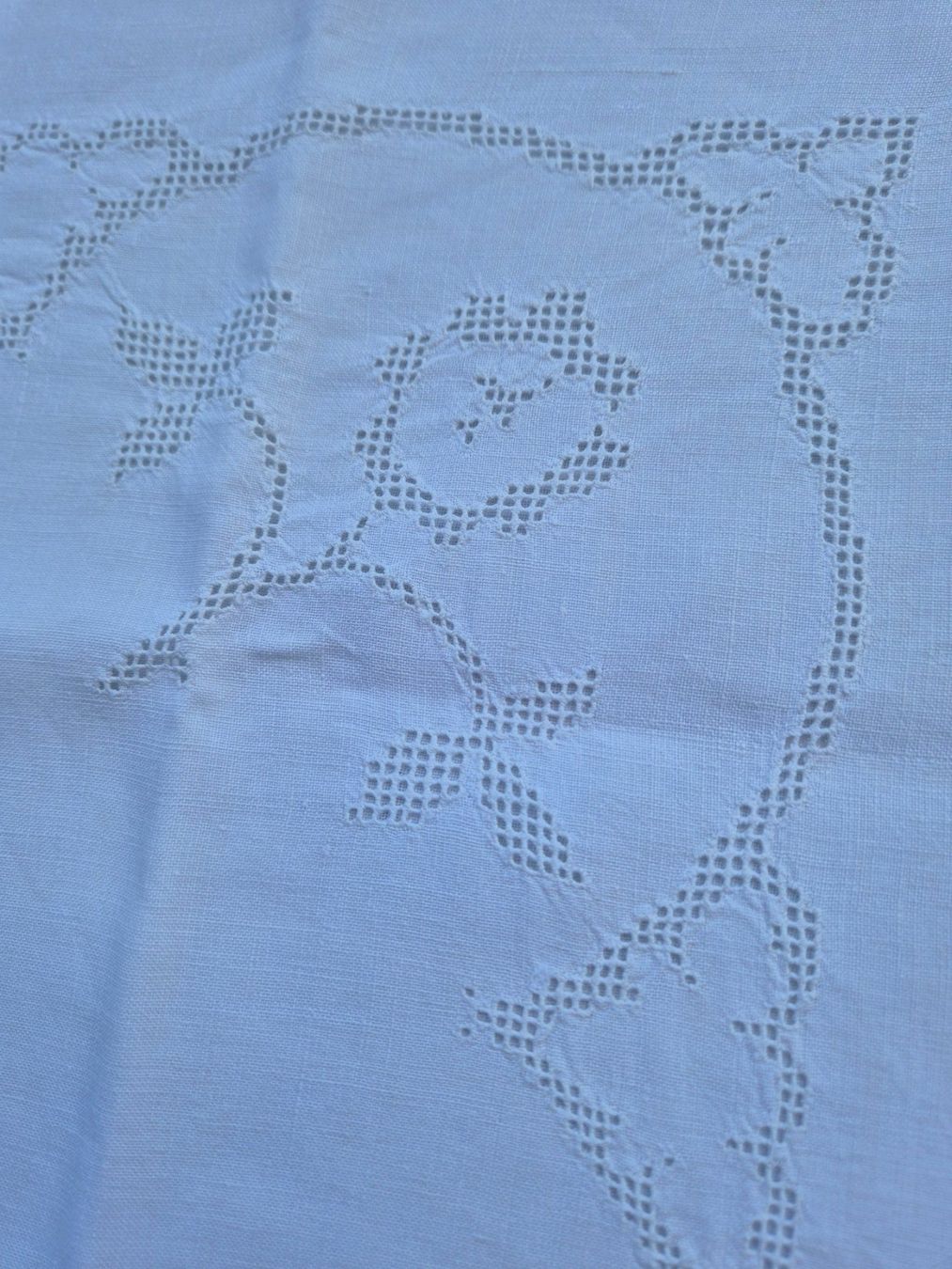 Biancheria da letto: 2 Kissenbezüge mit Monogramm "WS" aus Leinen – Usato da Bern venduto da aronari 3