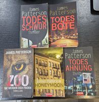 James Patterson Thriller 5 Bücher Konvolut guter Zustand