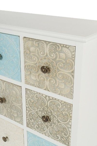 Kommoden: Sideboard, Kommode "Inez", mit 9 Schubladen – Neu und originalverpackt aus Flawil von vivalacasa 4