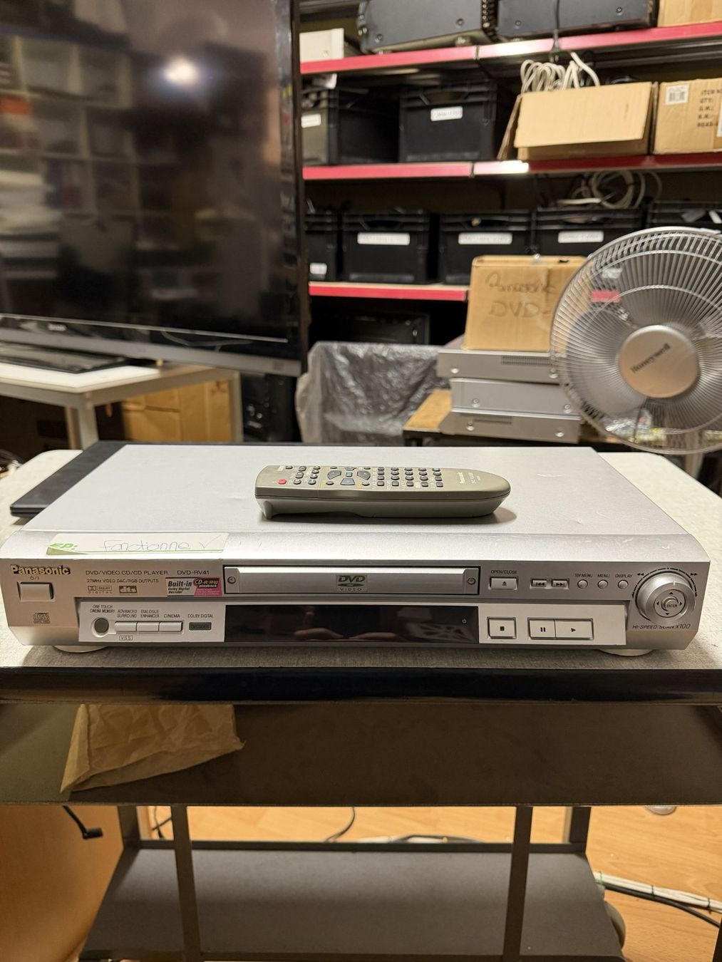 Alle DVDs: Panasonic DVD-RV41 – Gebraucht aus Broc von SOS-Tele