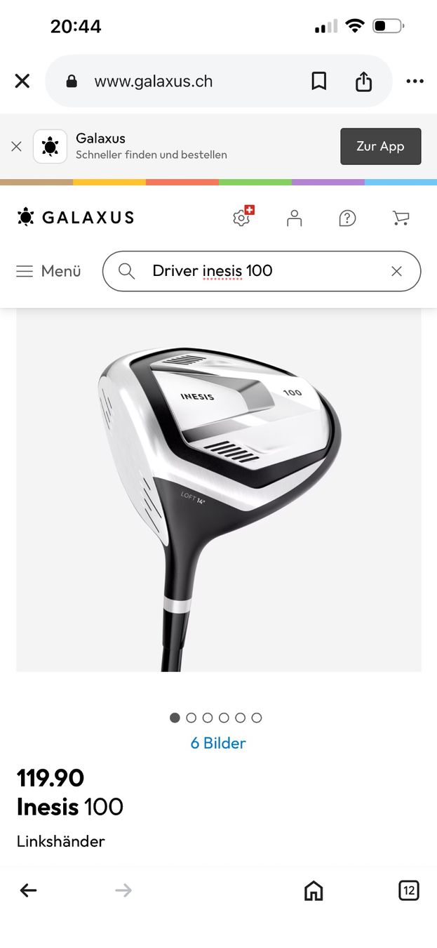 Mazze & Set: Driver Inesis 100 Neu! – Nuovo (secondo la descrizione) da Egg b. Zürich venduto da SwissTradingAgency 1