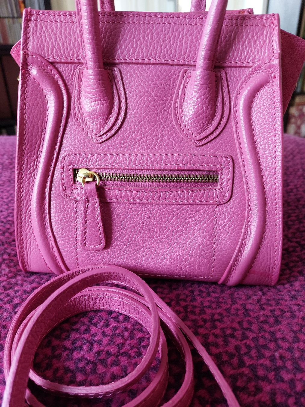 Borse da donna: Damentasche in Pink, Echtleder, neuwertig – Usato da Zürich venduto da Stenat
