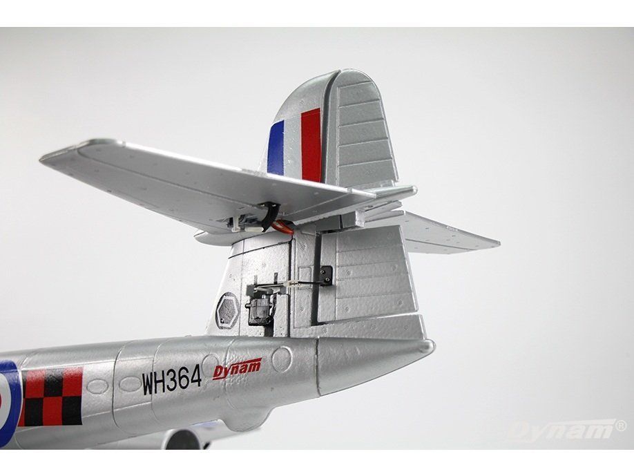 RC Modellbau: Gloster Meteor Jet V2, Spw 1270mm, PNP-Set von Dynam – Neu und originalverpackt aus Entlebuch von Hebu 3