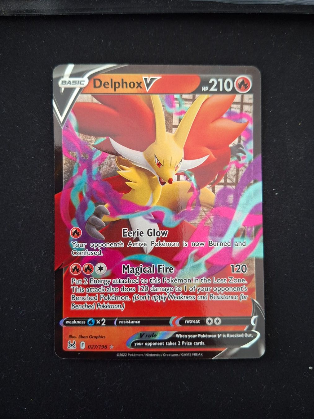 Pokémon Cartes à collectionner: Delphox V #027 Lost Origin EN – D'occasion à Biasca par Sara_Poke123