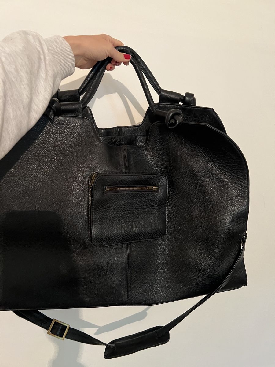 Taschen: Schwarze Echt-Ledertasche von Gestuz, neuwertig – Gebraucht aus Basel von evaelette 9