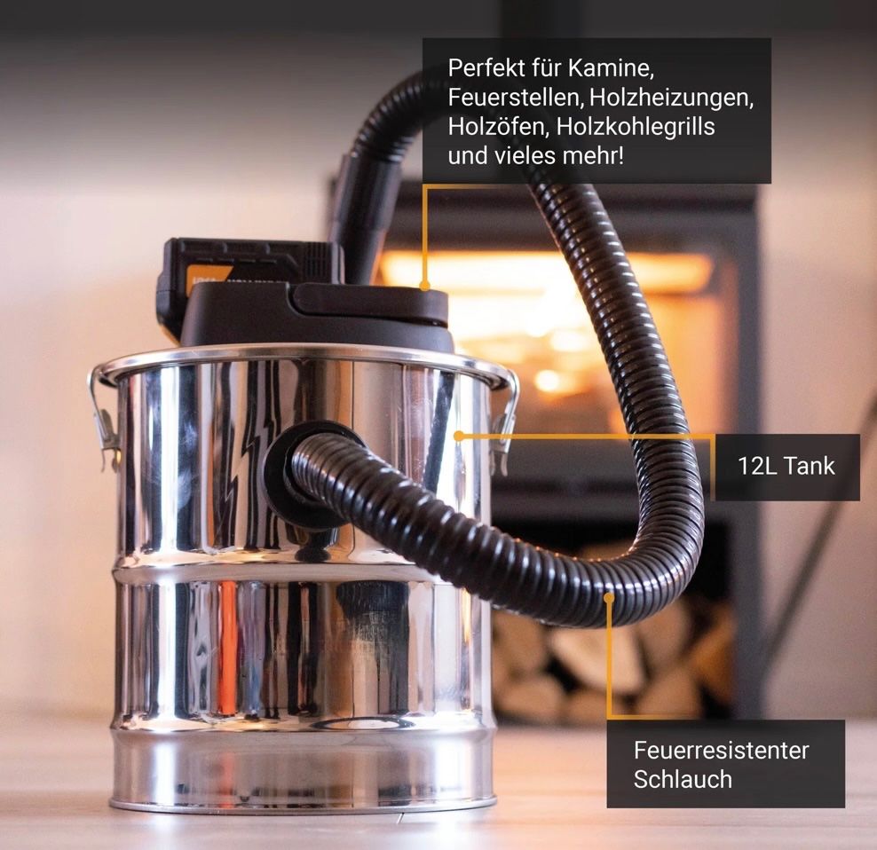 Aspirapolveri & Accessori: Aschesauger & Grill Sauger 18 Volt – Nuovo e nell'imballaggio originale da Solothurn venduto da Bulldog 1