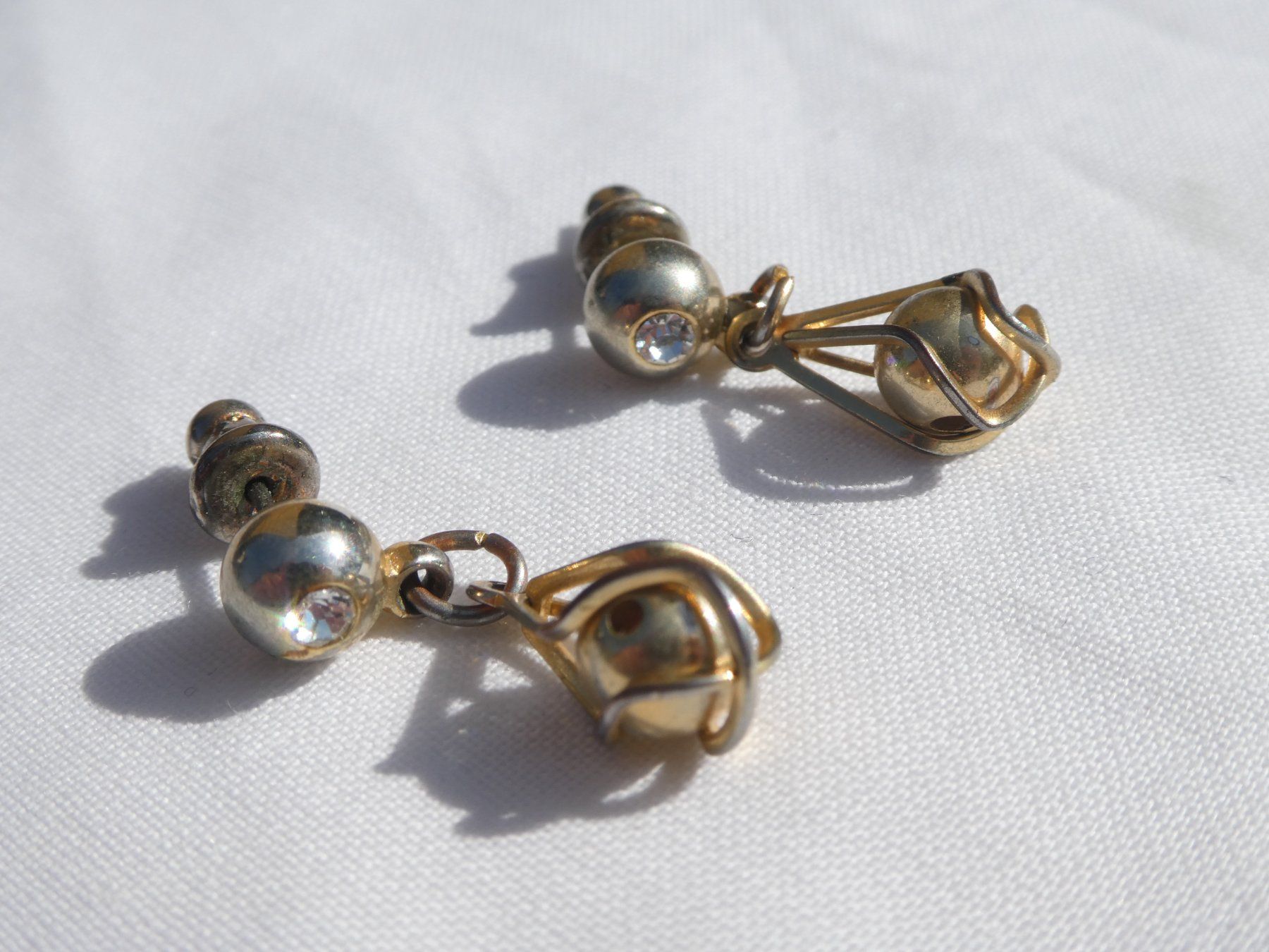 Orecchini pendenti & Orecchini a lobo: Vintage Ohrstecker, Modeschmuck – Usato da Gattikon venduto da kaandooh