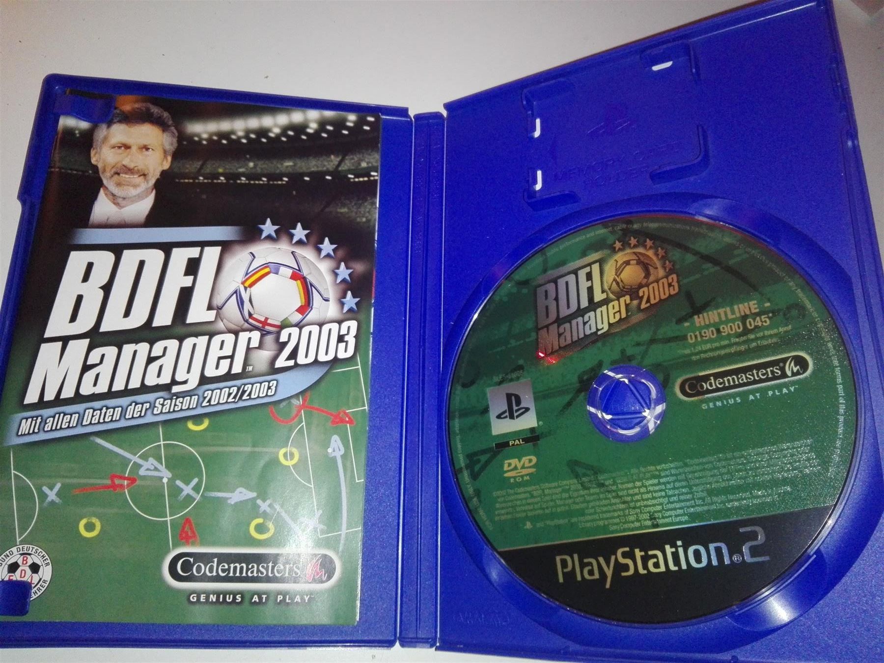 Sony Giochi: BDFL Manager (2003)  -Deutsch-                     > PS'2 < – Usato da St.Gallen venduto da elk2023 1