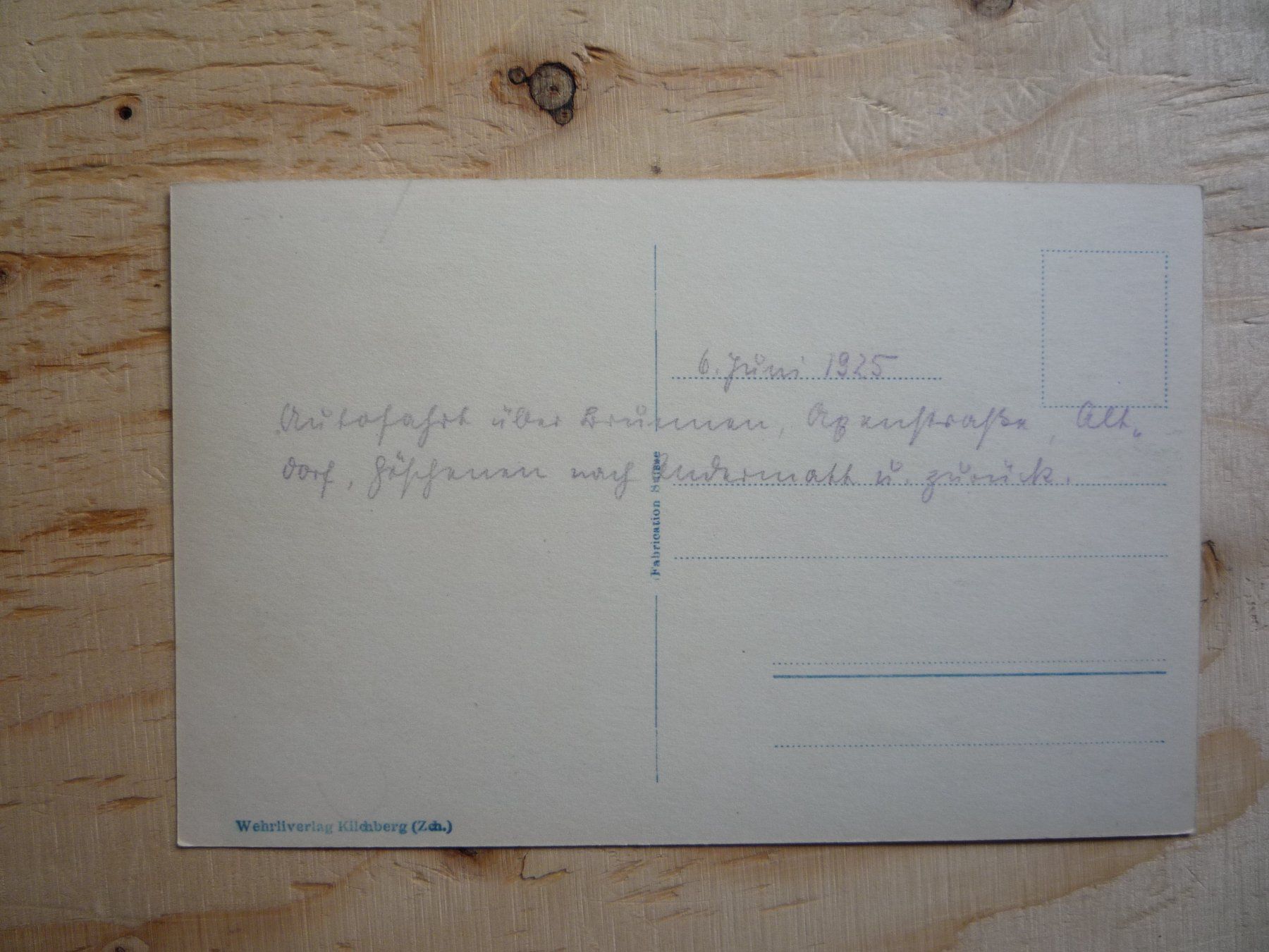 Cartoline postali: Andermatt, 25002 – Usato da Rieden SG venduto da Brockehuesli 1