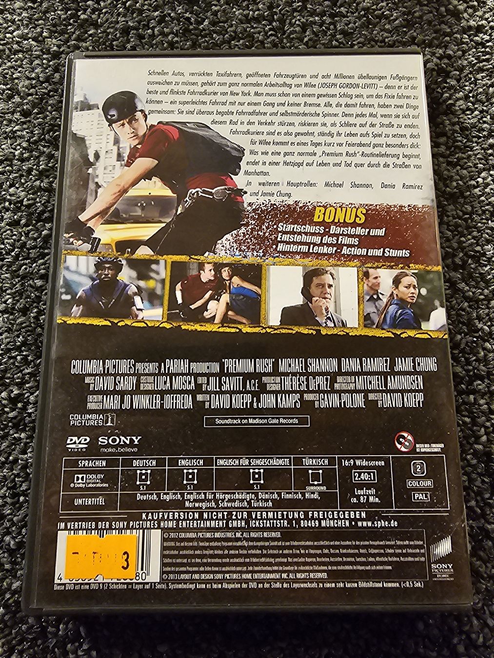 Tutti i DVDs: Premium Rush DVD (16972) – Usato da Ruswil venduto da jan_bxl5 1