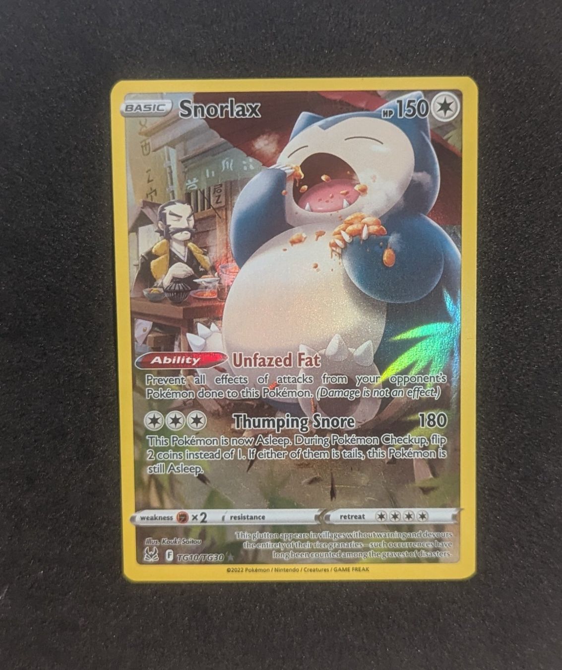 Pokémon Carte collezionabili: Snorlax LOR TG10/TG30 – Usato da Zürich venduto da printz7