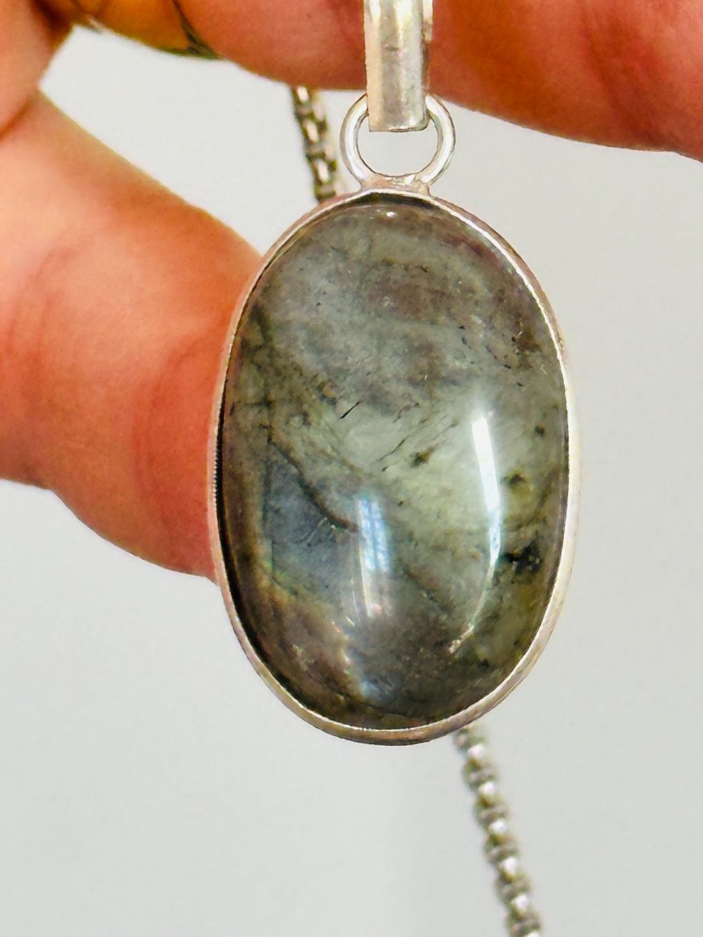 Catenine: Labradorite necklace – Nuovo e nell'imballaggio originale da Genève venduto da AGBERG 6