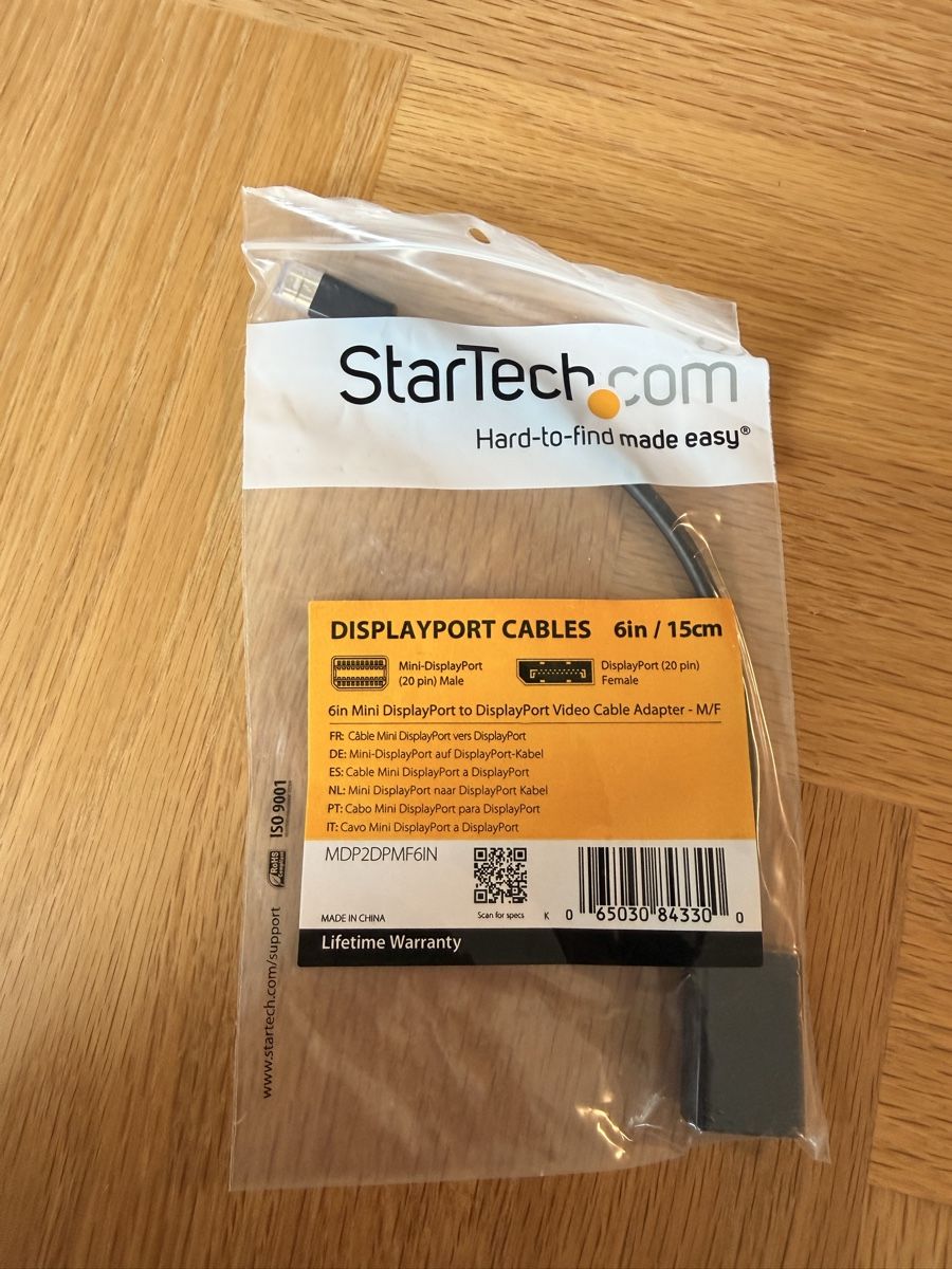 Laufwerke & Adapter: StarTech Mini DisplayPort Adapter, Neu, Originalverpackt – Neu und originalverpackt aus Rüschlikon von hakanyum 6