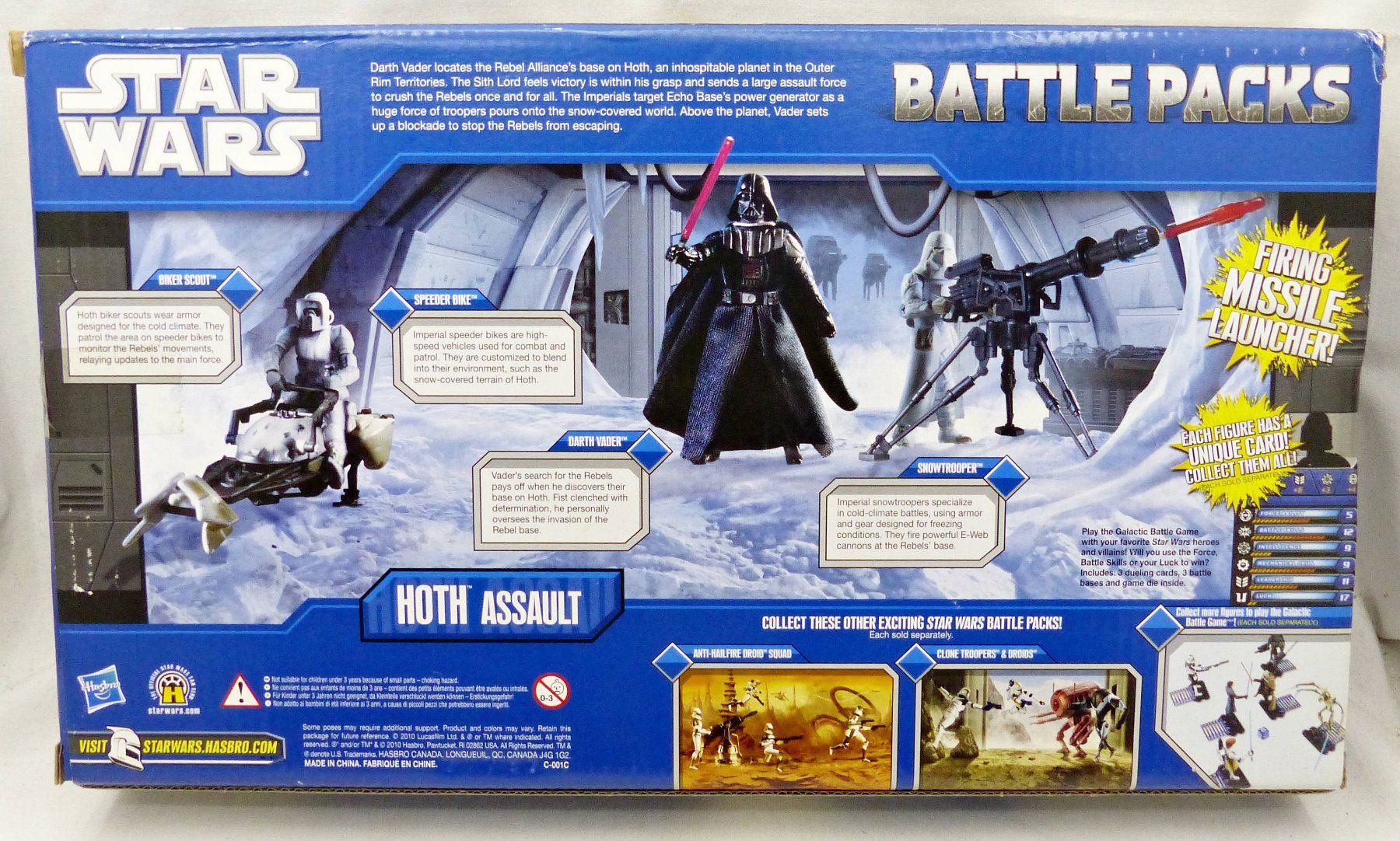 Star Wars Statuette: STAR WARS HOTH ASSAULT BATTLE PACKS 2010 – Nuovo e nell'imballaggio originale da Lugano venduto da YouWantUS 1