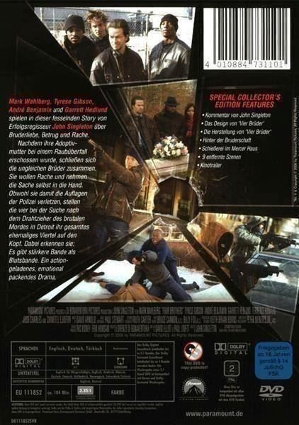 Alle DVDs: Vier Brüder - Special Collectors Edition – Neu (gemäss Beschreibung) aus Horn von Wings0 1