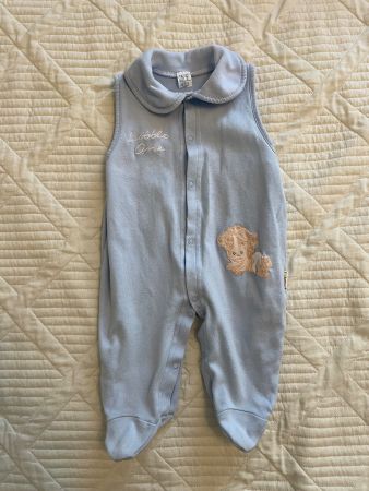 Gr.62 Baby Latzhose Baumwolle Frühling Sommer