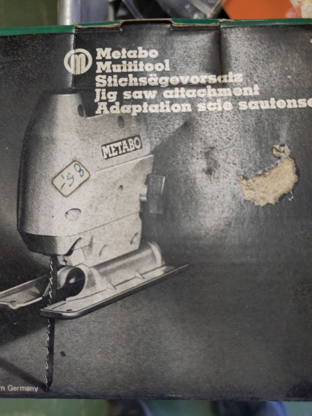 Metabo Sägen: Metabo Stichsägevorsatz – Neu und originalverpackt aus Möhlin von Panjo63