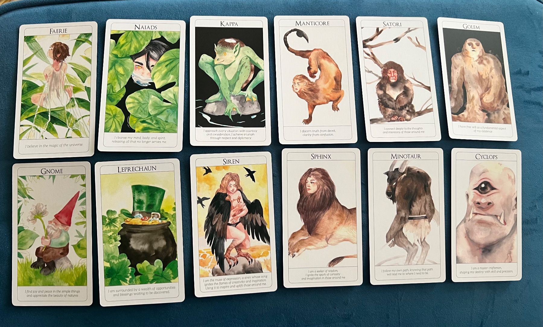 Giochi: Soul Creatures limited edition Oracle Karten Deck - Tarot – Nuovo (secondo la descrizione) da Effretikon venduto da YaMn 8