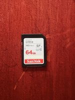 SanDisk Ultra 64 GB SDXC Speicherkarte – 140 MB/s