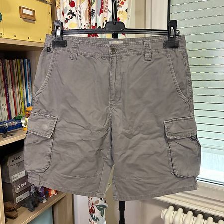 Shorts cargo gris, S