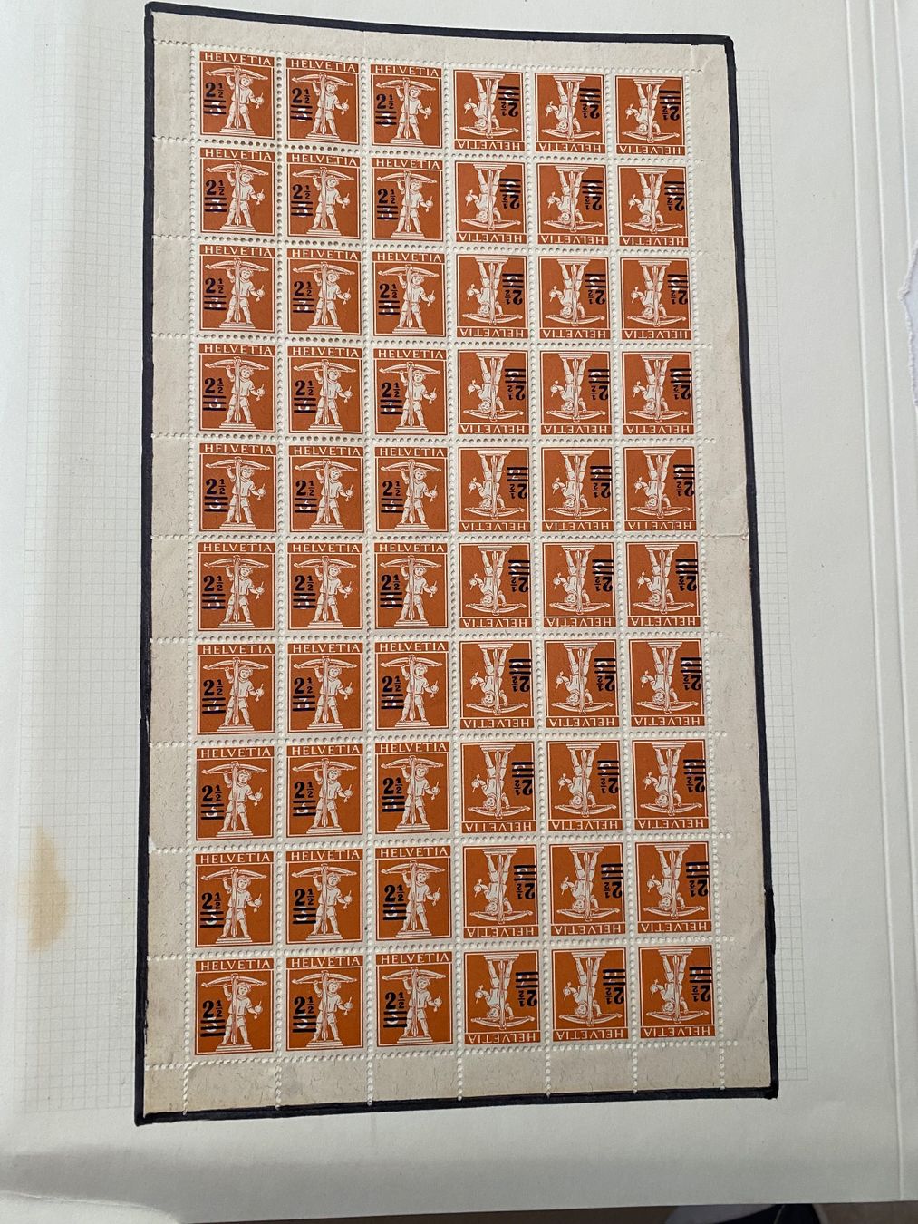 Tous les timbres: Grosse Briefmarkensammlung, Schweizer&internationanle Marken – D'occasion à Liestal par nmk9 5