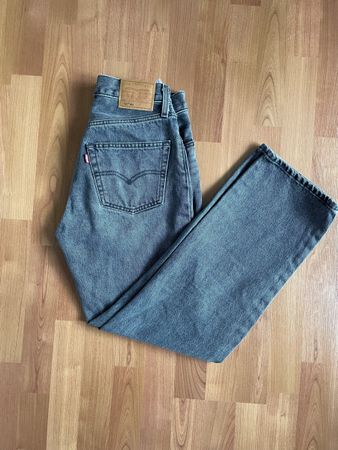 Levi's Premium 501 '90s Gray Jeans, W25 L30 - 2 mal getragen