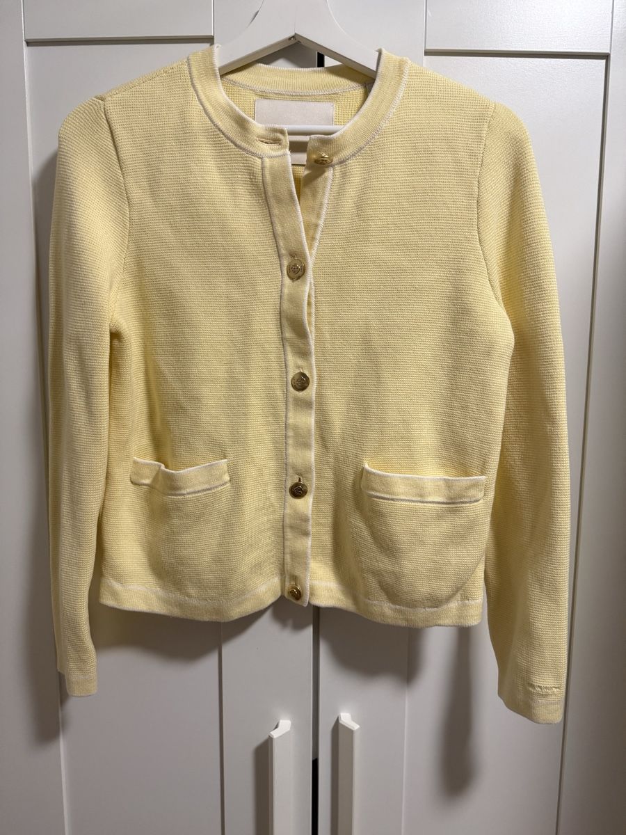 Gant Giacche: GANT Strickjacke Grösse S Gelb 100% Baumwolle – Usato da Uitikon Waldegg venduto da ZH81 5