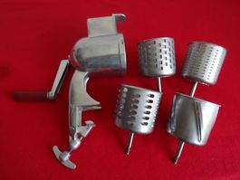 Zyliss  Haushalt - Raffel mit 4 Trommeln