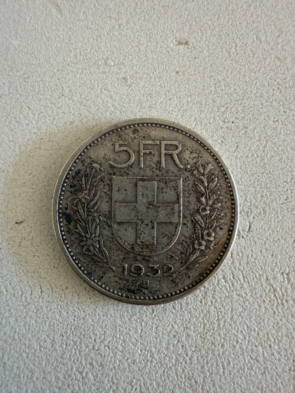 Tutti le monete: Schweizer Münzen Fünfliber Silber 1932 – Usato da Schaffhausen venduto da sigsag
