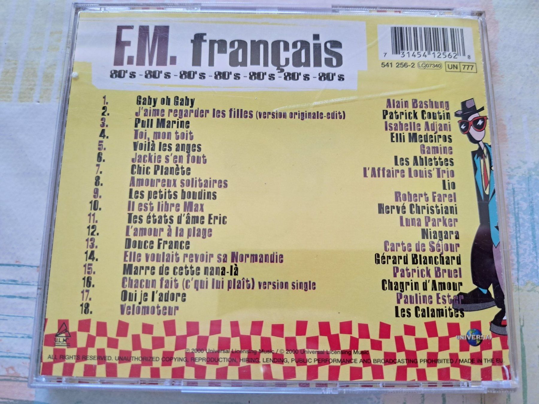 CD: Cd FM français 80's – Usato da Pully venduto da bro_n52j 2